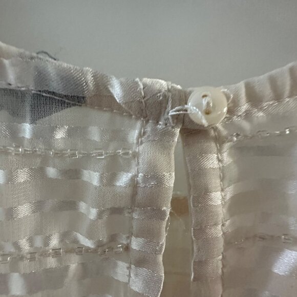 American Eagle Outfitters Womens Ivory Textured Sleeveless Tank Top Size M - Picture 8 of 8